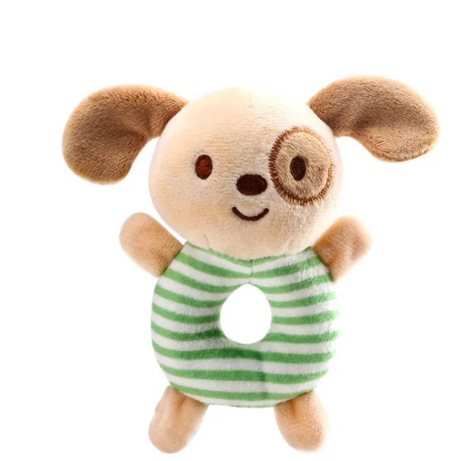 Soft Plush Baby Rattle