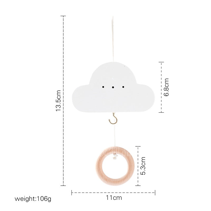 Wooden Baby Crib Mobile Stand