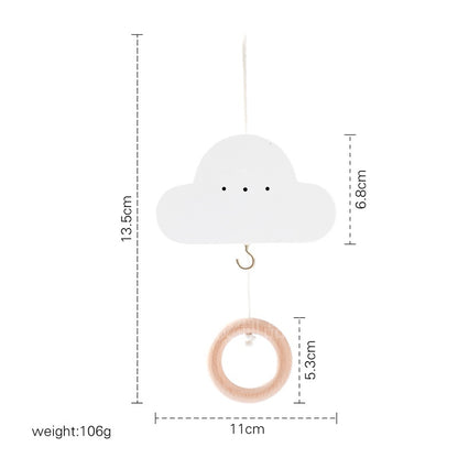 Wooden Baby Crib Mobile Stand