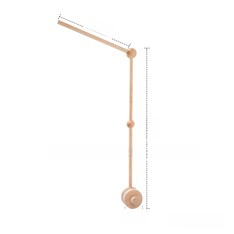 Wooden Baby Crib Mobile Stand