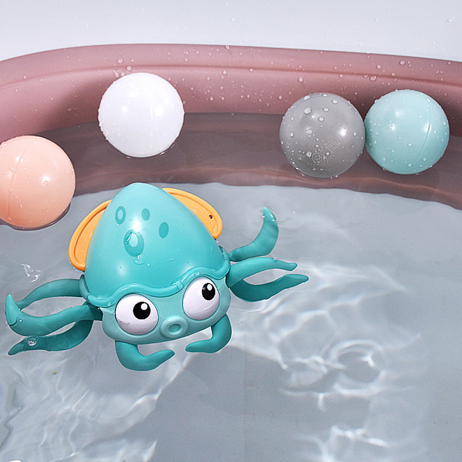 Crawling Baby Bath Octopus