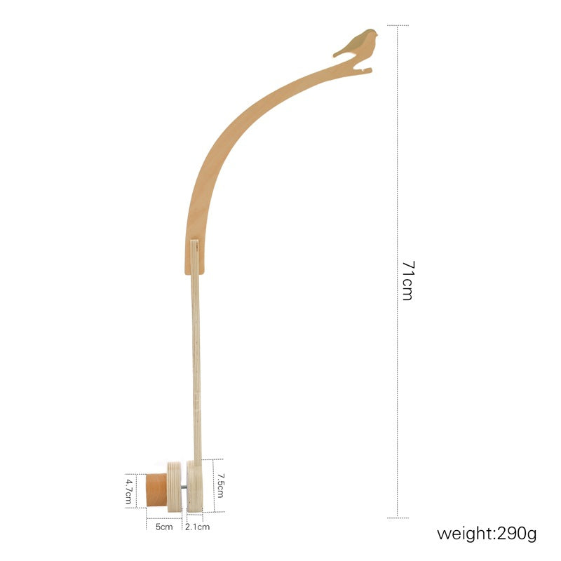 Wooden Baby Crib Mobile Stand