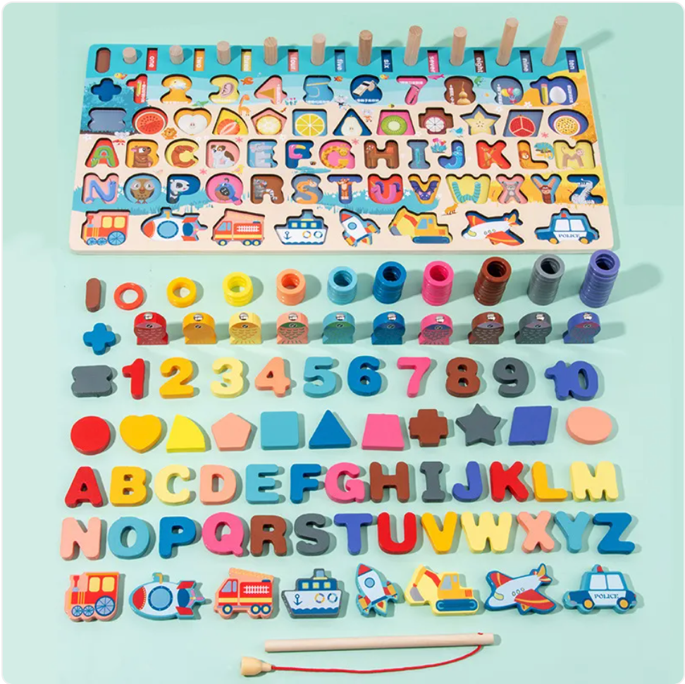 Wooden Montessori Magnetic Toy