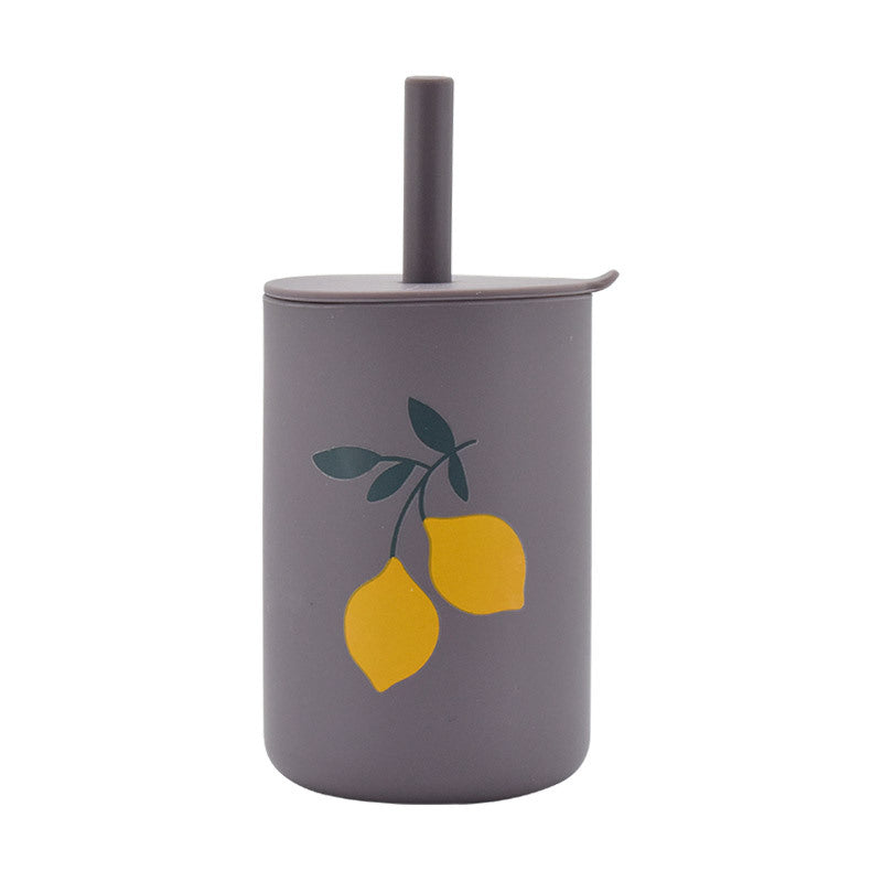Leak-proof Silicone Children's Drinking Cup for Baby