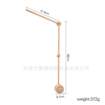 Wooden Baby Crib Mobile Stand