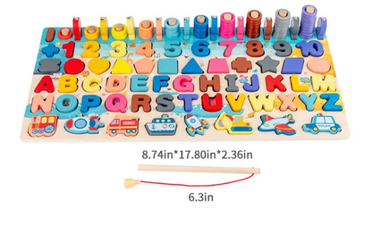 Wooden Montessori Magnetic Toy