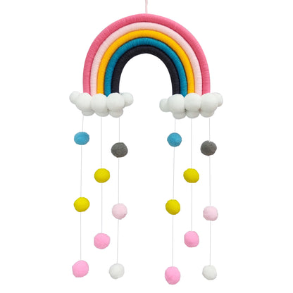 Handmade Rainbow Cloud Wall Decor