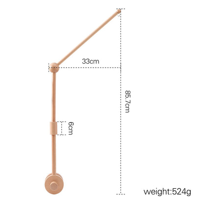 Wooden Baby Crib Mobile Stand