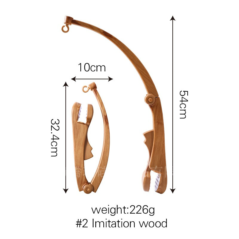 Wooden Baby Crib Mobile Stand