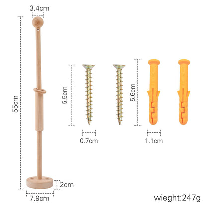 Wooden Baby Crib Mobile Stand