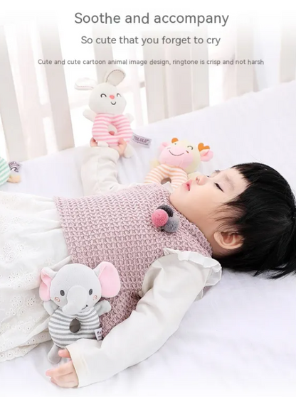 Soft Plush Baby Rattle