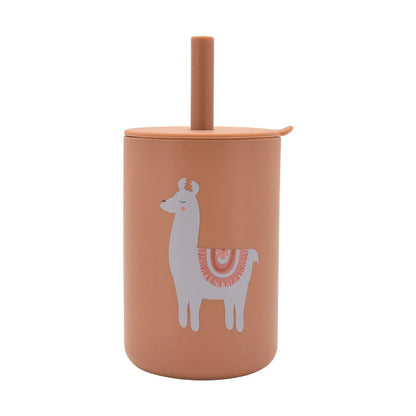Leak-proof Silicone Children's Drinking Cup for Baby