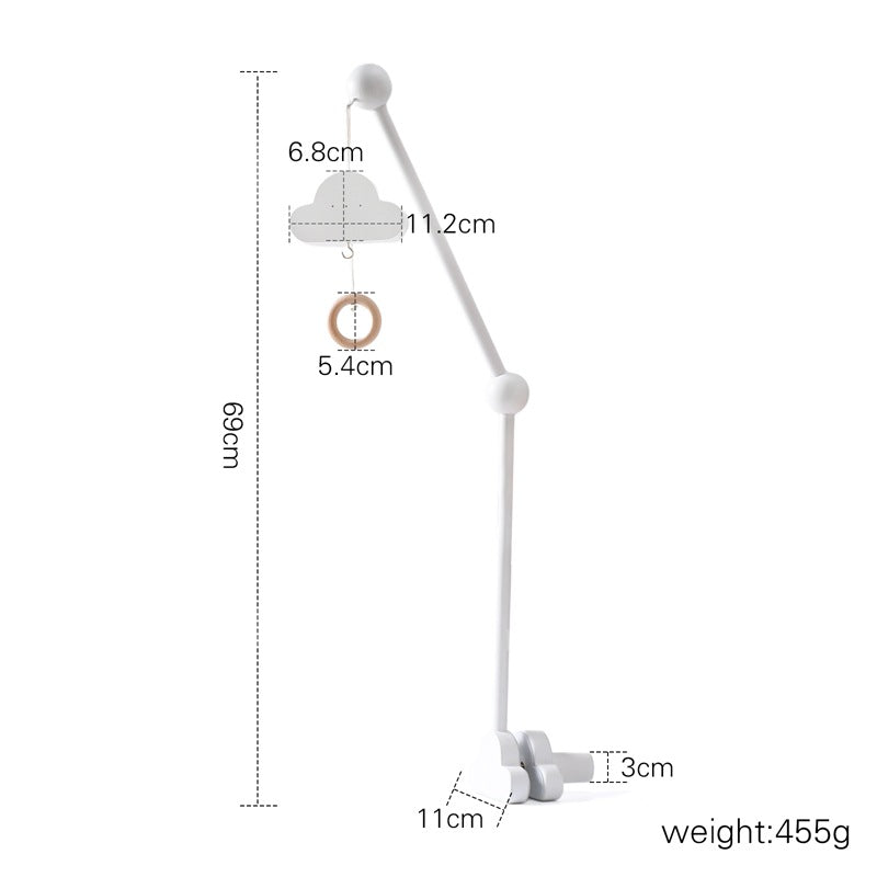 Wooden Baby Crib Mobile Stand