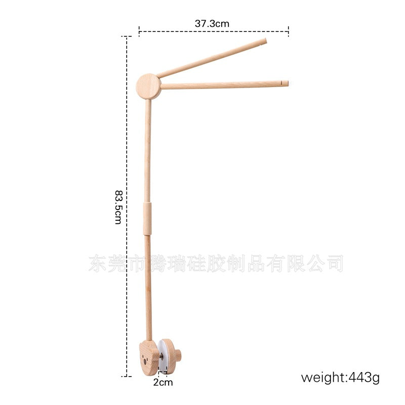 Wooden Baby Crib Mobile Stand